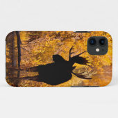 ヘラジカ (Alces Alces) の雄、金色のヤナギの林 2 Case-Mate iPhoneケース (裏面(横))