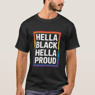 ヘラブラック ヘラプライド アフリカ系アメリカ人 ゲイ プライド Tシャツ
