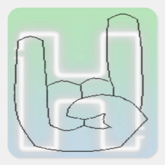 ヘラボタン スクエアシール