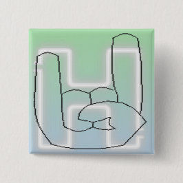 ヘラボタン 缶バッジ
