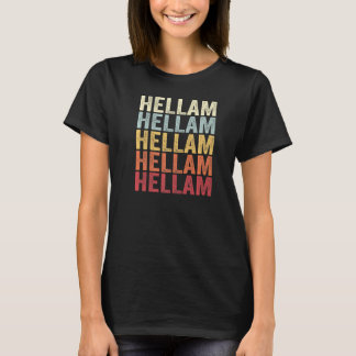 ヘラムペンシルバニアヘラムPAレトロヴィンテージ文字 Tシャツ