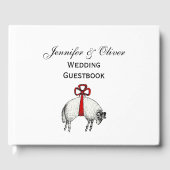 ヘラルディックバンドフリースラムシープクレストエンブレム ゲストブック (正面)