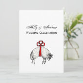 ヘラルディックバンドフリースラムシープクレストエンブレム 招待状 (スタンド正面)