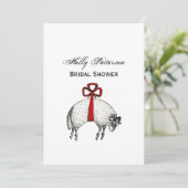 ヘラルディックバンドフリースラムシープクレストエンブレム 招待状 (スタンド正面)