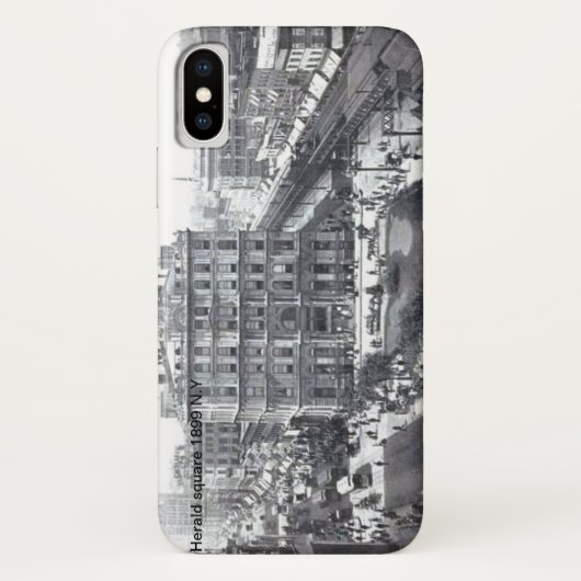 ヘラルドスクエア1899年N.Yケース Case-Mate iPhoneケース (裏面)