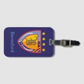 ヘラルドライ ラゲッジタグ (正面横)