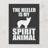 ヘラーは私の霊性動物で、ヘラーの恋人 ポストカード (正面)
