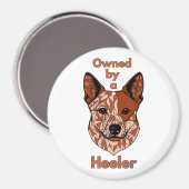 ヘラー所有(赤) マグネット (正面/裏面)