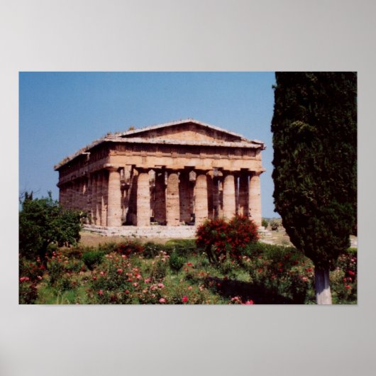 ヘラ寺院 ポスター (正面)