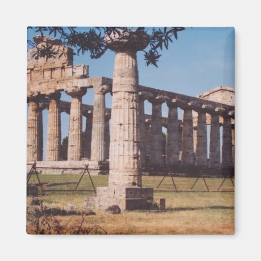 ヘラ寺院 マグネット (正面)