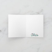 ヘラ折り畳み写真サンキューカード サンキューカード (内部)