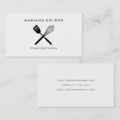 ヘラ&ウィスクシェフカテラー 名刺 (正面/裏面)