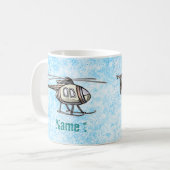 ヘリのマグ コーヒーマグカップ (正面左)