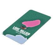 ヘリアール湖のオーストラリアの地図。 マグネット (左側)