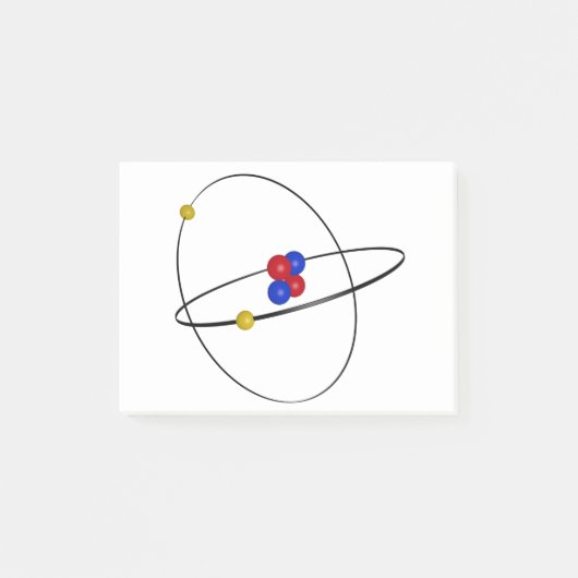ヘリウム原子 ポストイット (正面)