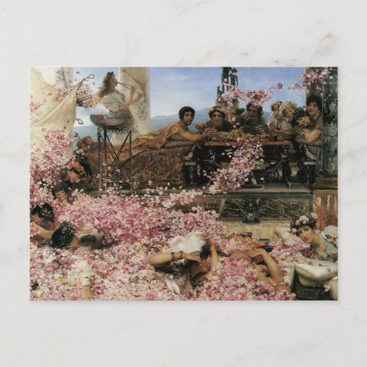 ヘリオガバルスのバラ, 1888 ポストカード (正面)