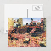 ヘリオガバルスのバラby Lawrence Alma-Tedamo ポストカード (正面/裏面)