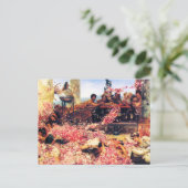 ヘリオガバルスハガキのバラ ポストカード (スタンド正面)