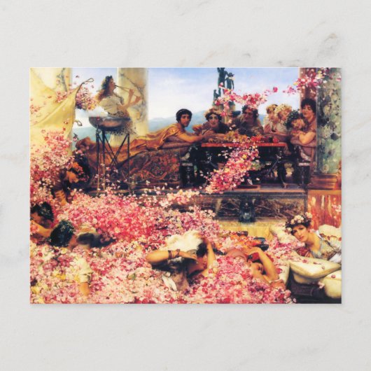 ヘリオガバルスハガキのバラ ポストカード (正面)