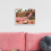 ヘリオガバルス・サー・ローレンス・アルマ・タデマのバラ キャンバスプリント (インサイチュ (リビング))