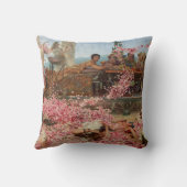 ヘリオガバルス（古代ローマのラグジュアリー）のバラ クッション (裏面)