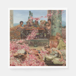 ヘリオガバルス（古代ローマのラグジュアリー）のバラ スタンダードランチョンナプキン