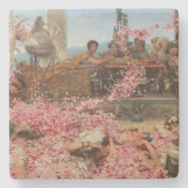 ヘリオガバルス（古代ローマのラグジュアリー）のバラ ストーンコースター