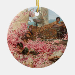 ヘリオガバルス（古代ローマのラグジュアリー）のバラ セラミックオーナメント