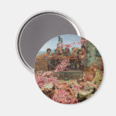 ヘリオガバルス（古代ローマのラグジュアリー）のバラ マグネット (正面/裏面)