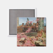 ヘリオガバルス（古代ローマのラグジュアリー）のバラ マグネット (正面/裏面)