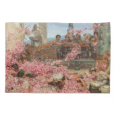 ヘリオガバルス(古代ローマのラグジュアリー)のバラ 枕カバー (裏面)