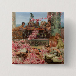 ヘリオガバルス（古代ローマのラグジュアリー）のバラ 缶バッジ