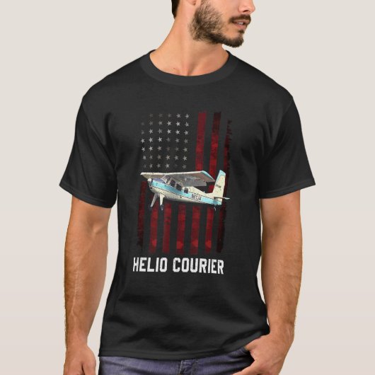ヘリオクーリエヘリオ航空機 Tシャツ (正面)
