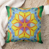 ヘリオス万華鏡のように千変万化するパターン枕 クッション (ブランケット)
