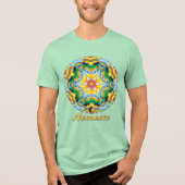 ヘリオス・ナマステ・万華鏡 トライブレンドＴシャツ (正面)