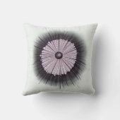 ヘリオゾア微生物学ギークデジタルアート クッション (裏面)