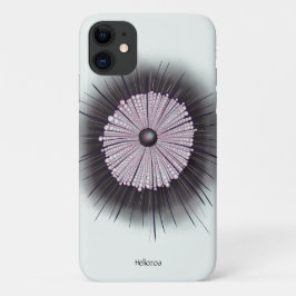ヘリオゾア微生物学ギークデジタルアート iPhone 11 ケース