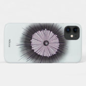 ヘリオゾア微生物学ギークデジタルアート Case-Mate iPhoneケース (裏面(横))