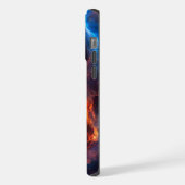 "ヘリオニス" – 星雲と銀河系 iPhoneケース (左側面)