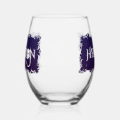 ヘリオンズグラス ステムなしワイングラス (左)