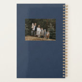 ヘリクラシックンボーン雑草シンプルグリーンフォト プランナー手帳 (裏面)