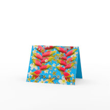 ヘリコニアとプルメリアの花