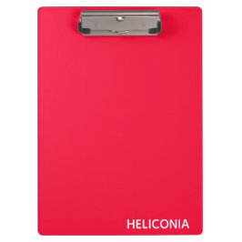 ヘリコニアの赤い色名 クリップボード