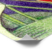 ヘリコニアポスター ポスター (角)