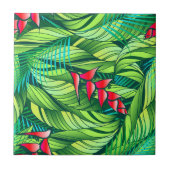 ヘリコニア熱帯フローラ タイル (正面)