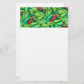 ヘリコニア熱帯フローラ 便箋 (正面/裏面)