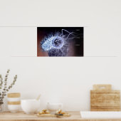 ヘリコバクター・ピロリ細胞の構造 ポスター (キッチン)