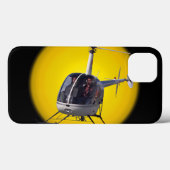 ヘリコプタケースカッコいいヘリコプタパイロットケース Case-Mate iPhoneケース (裏面 (横))