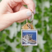 ヘリコプターがフライトデッキを空にする キーホルダー (手)