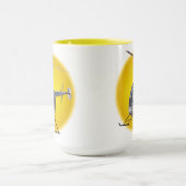 ヘリコプターのコーヒー・マグのカッコいいのヘリコプターのコップ及びギフト マグカップ (中央)